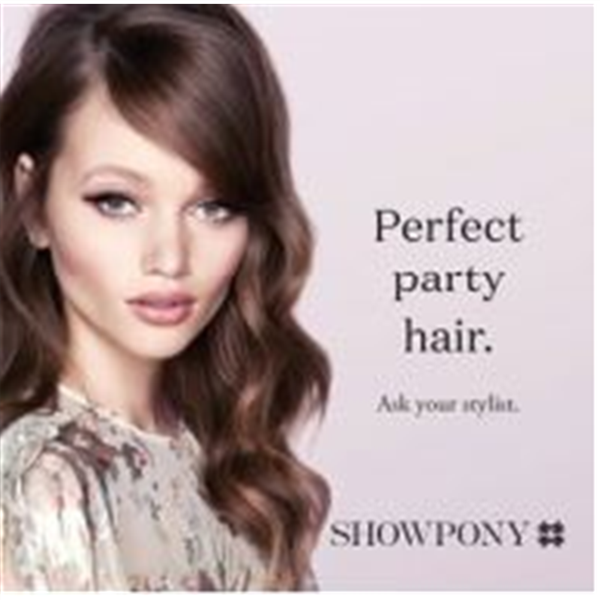 SHOWPONY DISPLAY CARD - PARTY HAIR