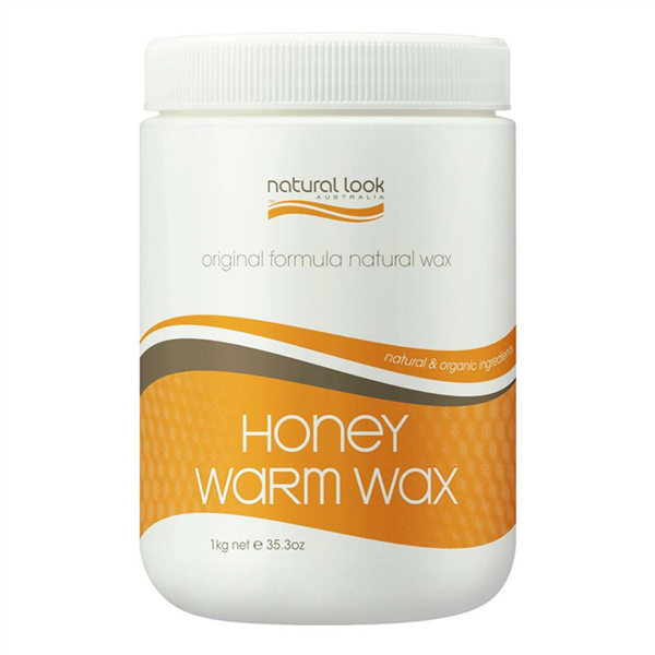 Natural Look Honey Warm Wax 1kg Tub_1