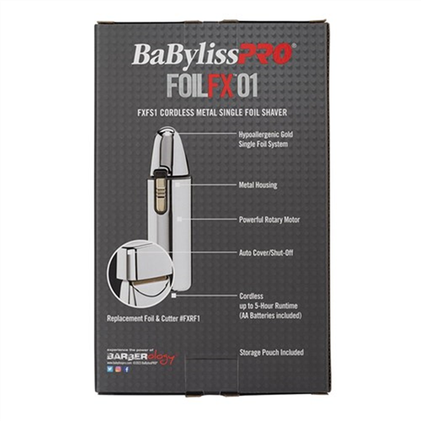 BaBylissPRO FoilFX01 Metal Single Foil Shaver_3