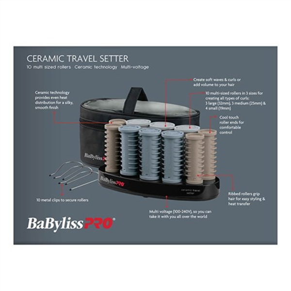 BaBylissPRO Travel Hot Roller Set 10pc_3