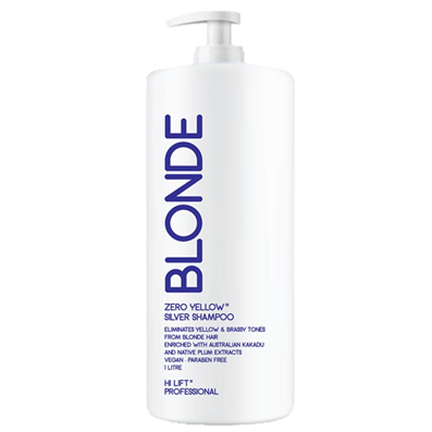 HL LIFT TRUE BLONDE ZERO YELLOW SHAMPOO 1LTR