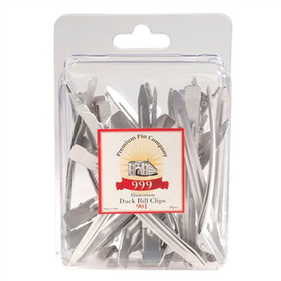 999 Duck Bill Aluminium Clips 30pc