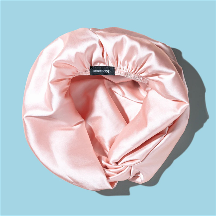 Bondi Boost Hair Satin Turban Pink_1