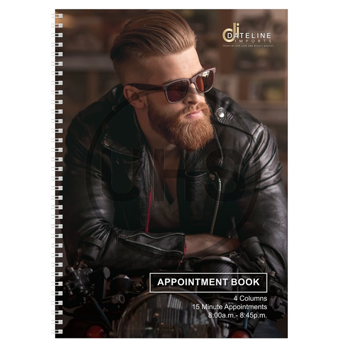 Barbers Appointment Book 4 Column_1