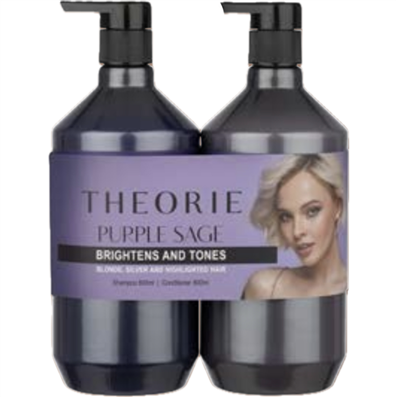 Theorie 800ml Twin Pack Purple Sage