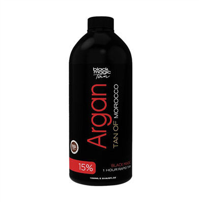 Black Magic Tan Argan Chocolate Base 15% 1ltr