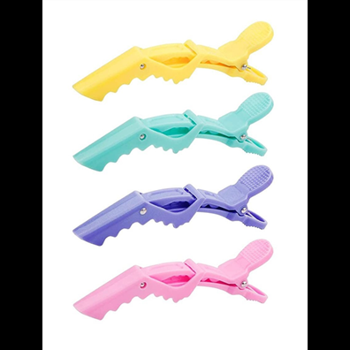 Coloured Croc Clips Jumbo 4 pack
