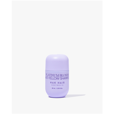 NAK Platinum Blonde Anti-Yellow Shampoo 80ml