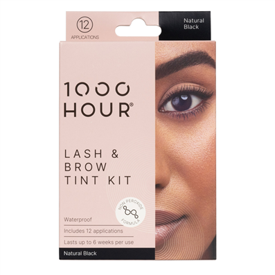 1000HR LASH & BROW TINT KIT - BLACK