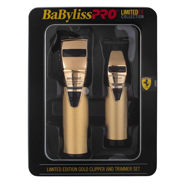 BABYLISS TRIMMER/CLIPPER SET GOLD_1