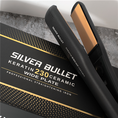 SILVER BULLET KERATIN 230 CERAMIC WIDE PLATE STRAI