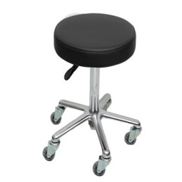 CUTTING STOOL CHROME BASE Black_1