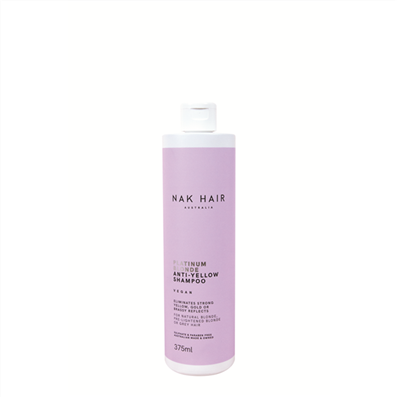 NAK PLATINUM BLONDE SHAMPOO 375ml