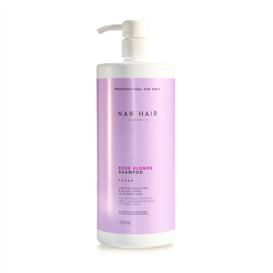 NAK ROSE BLONDE SHAMPOO 1 LTR