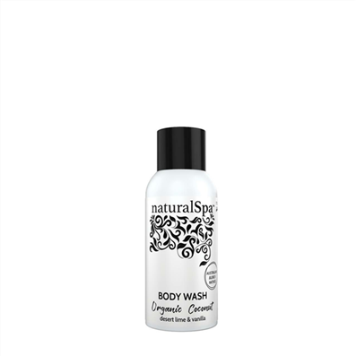 Natural Spa Organic Coconut Body Wash 60ml