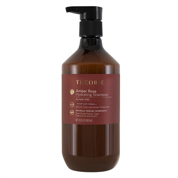 THEORIE SHAMPOO AMBER ROSE 400ML_1