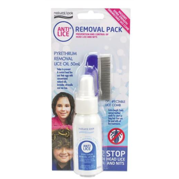 NATURAL LOOK ANTI LICE REMOVAL PACK