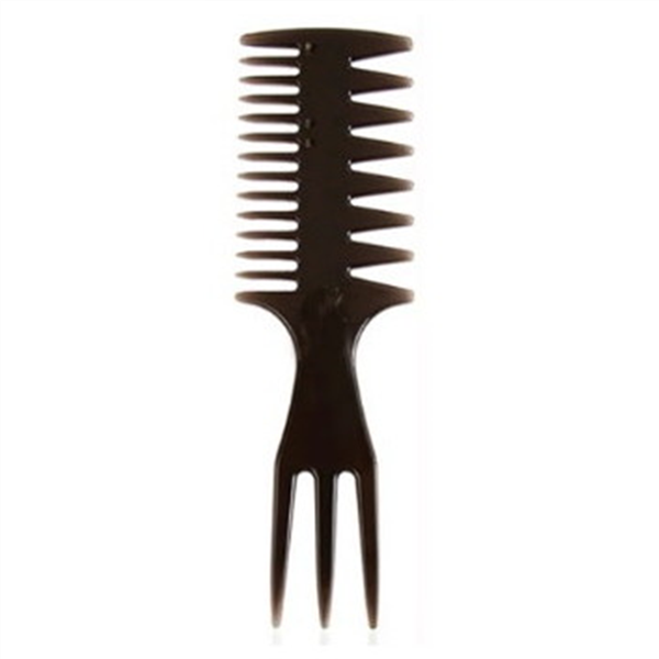 Wide Teeth Hair 3 in 1 Fork Comb_1