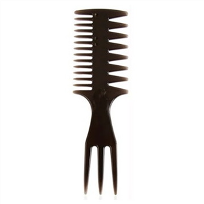 Wide Teeth Hair 3 in 1 Fork Comb