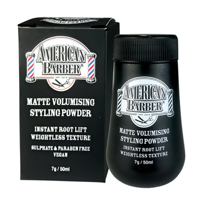 AMERICAN BARBER MATTE VOLUMINING POWDER 50ML