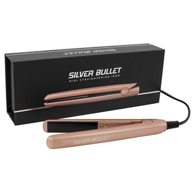 SILVER BULLET MINI STRAIGHTING IRON GOLD