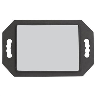 FOAM MIRROR RECTANGLE BLK