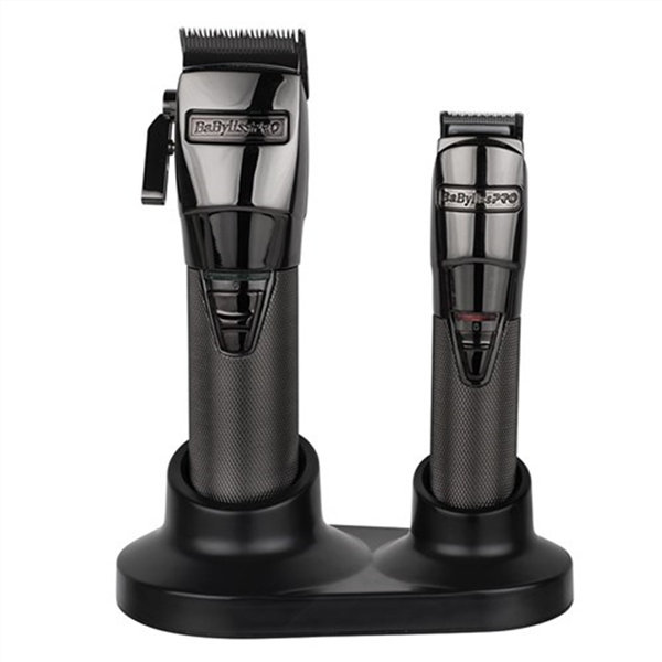 BABYLISS PRO CHARCOAL CLIPPER/TRIMMER SET_3