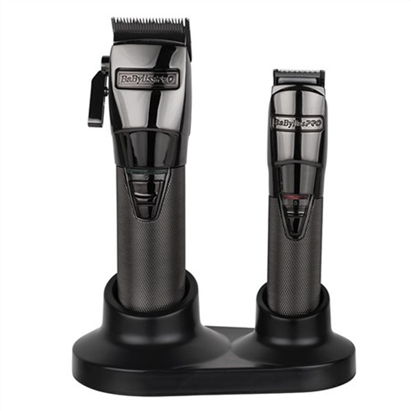 BABYLISS PRO CHARCOAL CLIPPER/TRIMMER SET_2