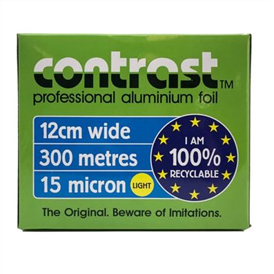 CONTRAST ROLL FOIL-300M-15MIC-12CM WIDE