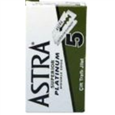 ASTRA PLATINUM BLADES  GREEN PKT 5