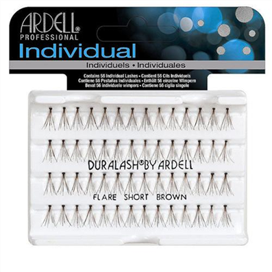 ARDELL FLARE EYELASHES  SHORT BROWN