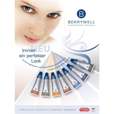 Berrywell Eyelash Tint Light Brown 3-1