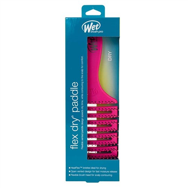 WB WetBrush Pro Flex Dry Paddle Detangler Pink_1