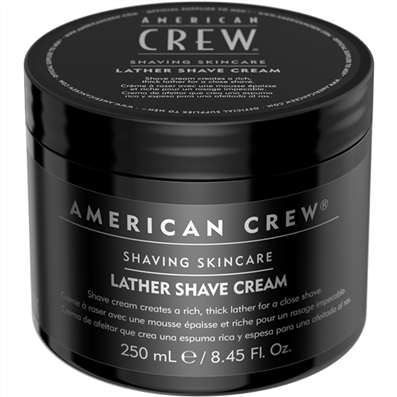 AMERICAN CREW SHAVE LATHER SHAVE CREAM AU 250ml