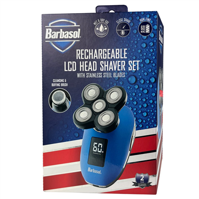 Barbasol Head Shaver Set