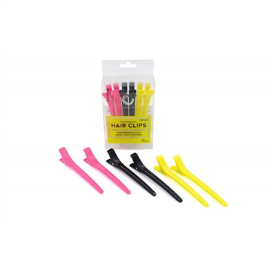 COLORTRAK PROFESSIONAL HAIR CLIPS 6PK