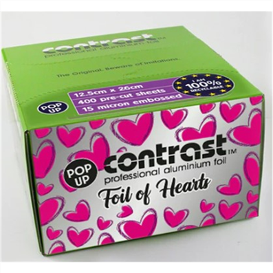 CONTRAST POP UP FOIL-400PC-15mic 12.5cm X 27cm