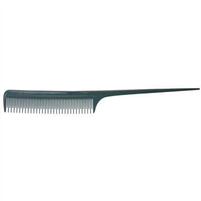 EURO STIL TAIL/TEASING COMB BLACK