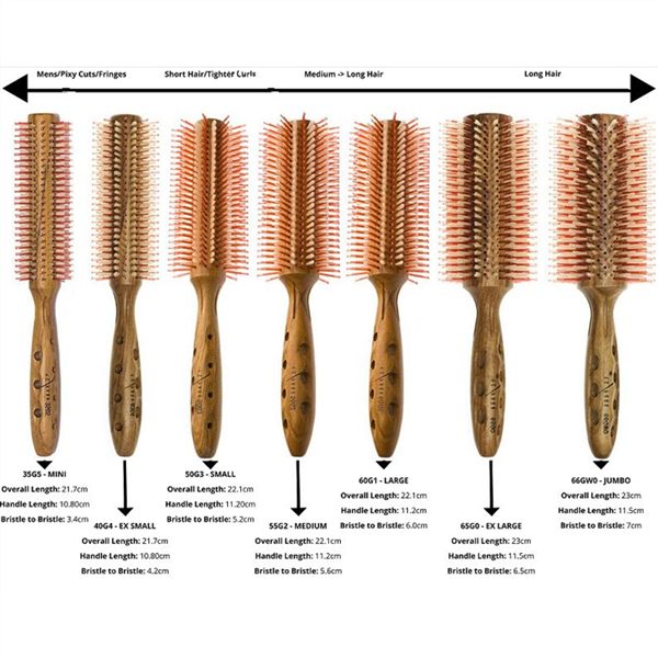 YS Park G Series Barrel Brush - Mixed Bristle_3
