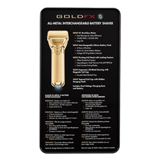 Babyliss FXOne Shaver Gold Fx_3