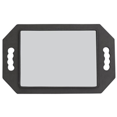 FOAM MIRROR RECTANGLE BLK_1