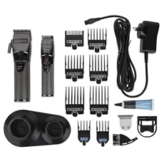 BABYLISS PRO CHARCOAL CLIPPER/TRIMMER SET_3