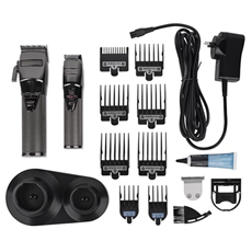 BABYLISS PRO CHARCOAL CLIPPER/TRIMMER SET_2