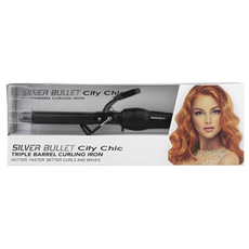 SILVER BULLET CITY CHIC TRIPLE BARREL IRON_1